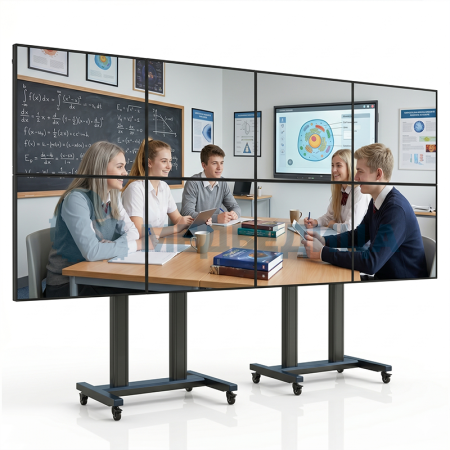 Видеостена 2х4/4х2, шов 3,5 мм 65"